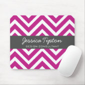 シェブロンの紫色のマウスパッド| TBM マウスパッド (マウス)