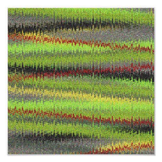 シェブロンアーバン抽象芸術 フォトプリント            (正面)