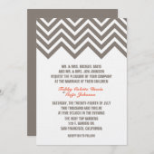 シェブロンイベント招待状 招待状 (正面/裏面)