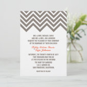 シェブロンイベント招待状 招待状 (スタンド正面)