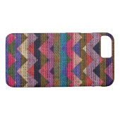 シェブロンカラフルパターンバーラップジュート#2 Case-Mate iPhoneケース (裏面(横))