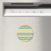 シェブロンジカラフルグストライプザグ マグネット (インサイチュ (食洗機))