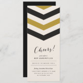 シェブロンストライプ招待状 招待状 (正面/裏面)