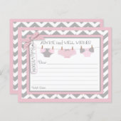 シェブロンツゥダイアパーズアドバイスカード (正面/裏面)