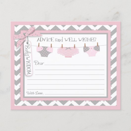 シェブロンツゥダイアパーズアドバイスカード (正面)