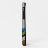 シェブロンパターンのシャワーパーティーオフィスの運命 Case-Mate iPhoneケース (裏面/左)