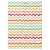 シェブロンパターン4 クリップボード (裏面)