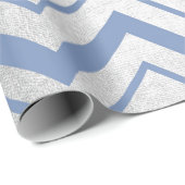 シェブロンブルーグレーネイビーティファニー海ヘリンボーン ラッピングペーパー (ロールコーナー)