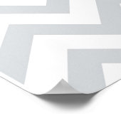 シェブロンベビーキリン子供部屋ウォールアート ポスター (角)