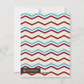 シェブロンホリデーフォトカード シーズンカード (裏面)