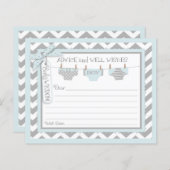 シェブロンボーイおむつアドバイスカード (正面/裏面)