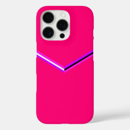 シェブロンモダンパターンデザイン iPhone 16 PROケース