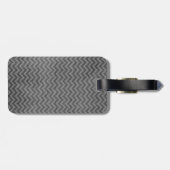 シェブロン動揺してラベル ラゲッジタグ (裏面横)