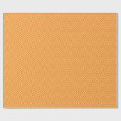 シェブロン折り返し紙 – オレンジ色の白 ラッピングペーパー (フラット)