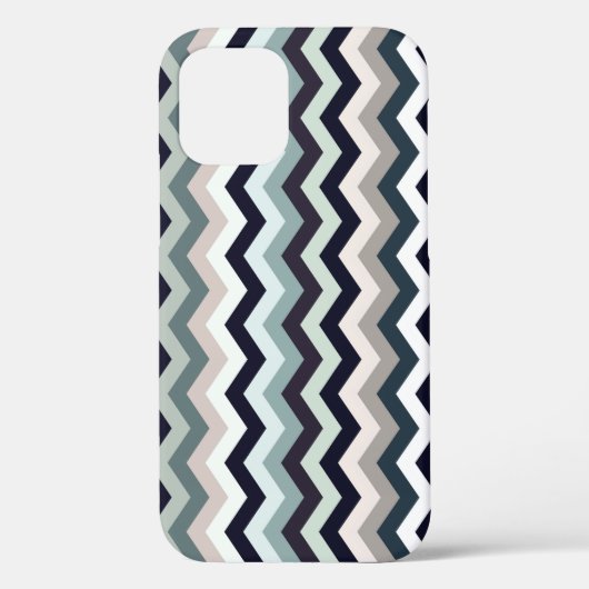 シェブロン数々の消色パターン Case-Mate iPhoneケース (裏面)