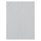 シェブロン灰色の手描きのパターン テーブルクロス (正面)