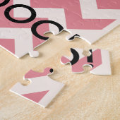 シェブロン牛パズル ジグソーパズル (側面)