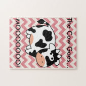 シェブロン牛パズル ジグソーパズル (横)