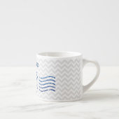 シェブロン航海の&いかりシール エスプレッソカップ (右)