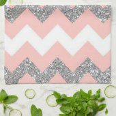 シェブロン キッチンタオル (折り畳み)