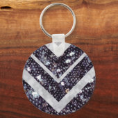 シェブロン キーホルダー (正面)