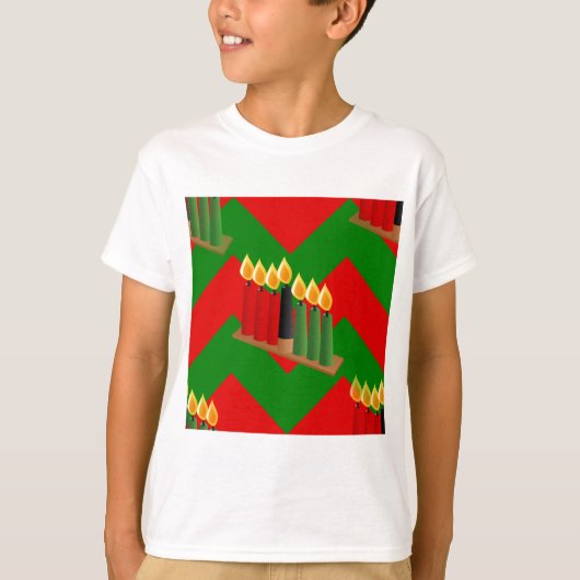 シェブロン・クワンザ Tシャツ (正面)