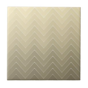 シェブロン バックスプラッシュ カプチーノグラデーションパターン タイル