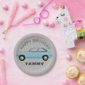 シェブローシェヴェットベットレトロクラシック車 ペーパープレート (パーティー)