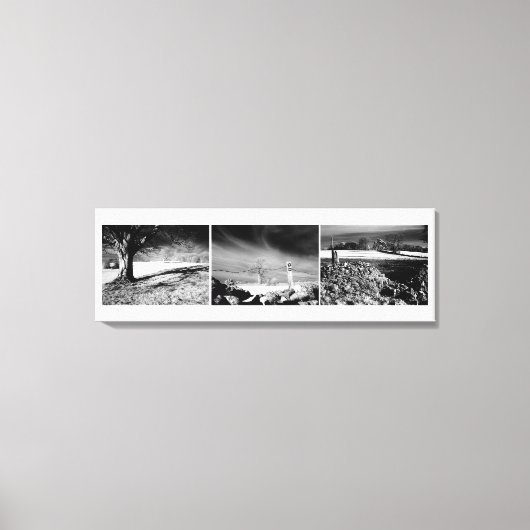 シェプトンマレットのトリプチパネル。 キャンバスプリント (正面)