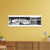 シェプトンマレットのトリプチパネル。 キャンバスプリント (インサイチュ (リビング))