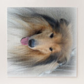 シェプドッグポートレート ジグソーパズル (横)