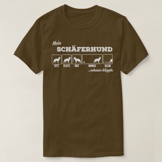 シェプドッグ1 Tシャツ (デザイン正面)