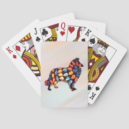 シェプドッグ – ティアドロップ トランプ (裏面)