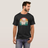 シェプフックヤギ子羊ウールヤーンシェフ Tシャツ (正面フル)