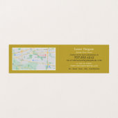 シェベニンゲンの海の眺め,アンティークディーラー 名刺 (内部フラット)