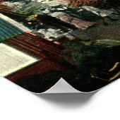 シェベニンゲン，ザハーグ，オランダ，ブールバード ポスター (角)