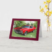 シェベル カード (黄色い花)