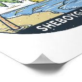 シェボイガンウィスコンシンヴィンテージ ポスター (角)