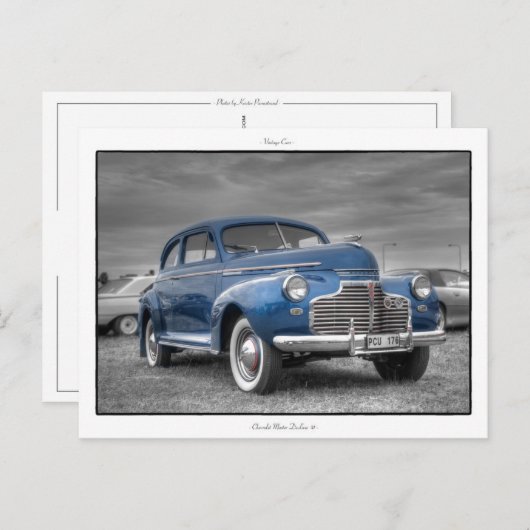 シェボレーマスターデラックス'41 ポストカード (正面/裏面)