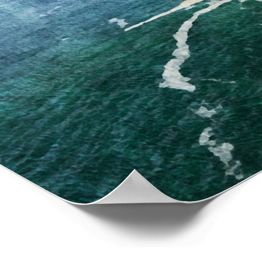 シェマイスラエル祈りの言葉ポスター ポスター (角)