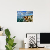 シェマイスラエル祈りの言葉ポスター ポスター (ホームオフィス)