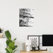 シェムリアップカンボジアコンチネンタルブレックファースト ポスター (ホームオフィス)