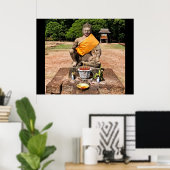 シェムリアップブッダ ポスター (ホームオフィス)