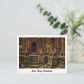 シェムリアップ、カンボジアのはがき ポストカード (スタンド正面)