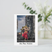 シェムリアップ、カンボジアのはがき ポストカード (スタンド正面)