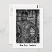 シェムリアップ、カンボジアのはがき ポストカード (正面/裏面)