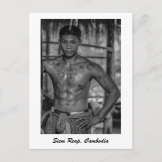 シェムリアップ、カンボジアのはがき ポストカード