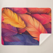 シェラパーソナライズされたパ毛布3サイズ シェルパブランケット (正面(横))