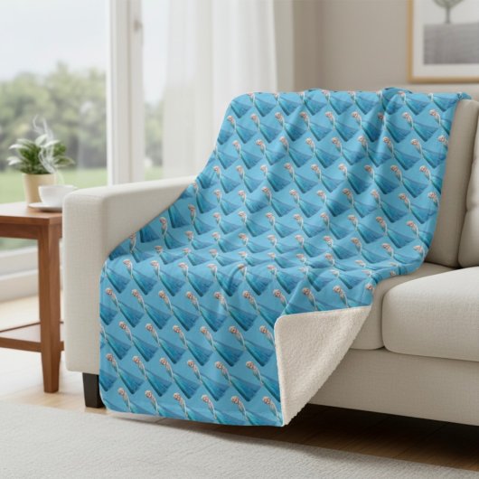 シェラ凍っていパ毛布 シェルパブランケット