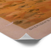 シェリダンのライド・バイ・トゥール・ド・タルストラップ ポスター (角)